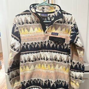 Patagonia Synchilla Fleece with Geometric Design